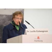 7240 Rede von Dr. Lucille Eichengreen. | Lohseplatz - Lohsepark, Gedenkstätte Hamburger Hafencity.